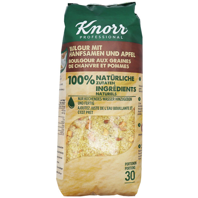Knorr Bulgur mit Hanfsamen & Apfel (Big Pack)